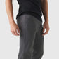 Men's Slim Elastic Ice Silk Casual Pants