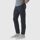 Men's Slim Elastic Ice Silk Casual Pants