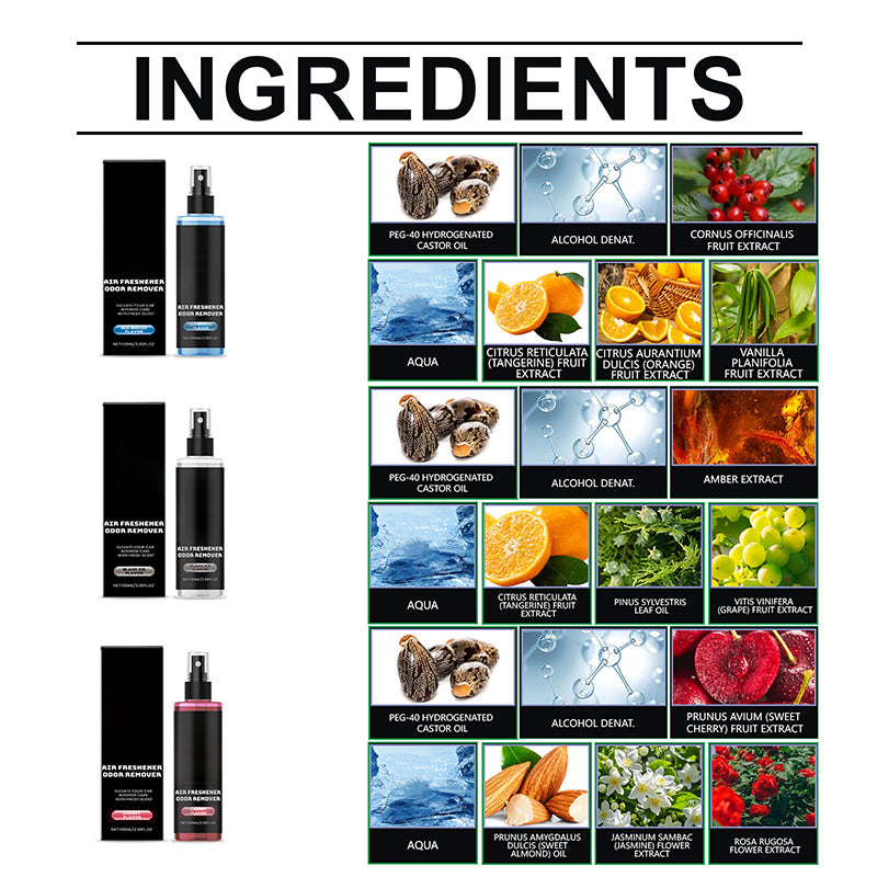 Odor-Removing Long-lasting Air Freshener for Cars