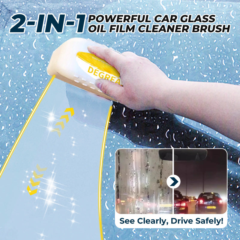 ⚡Hot Sale-50% OFF⚡Efficient Car Glass Oil Film Cleaner