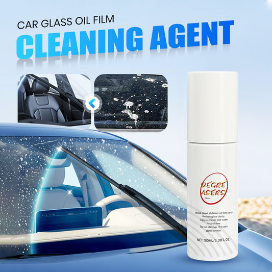 🔥Last Day-Buy 2 Get 1 Free!🎁50K+ SOLD! Almost Gone ✨Car Glass Oil Film Cleaning Agent