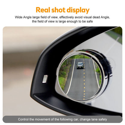 🔥Suction Cup Car Convex Blind Spot Mirror