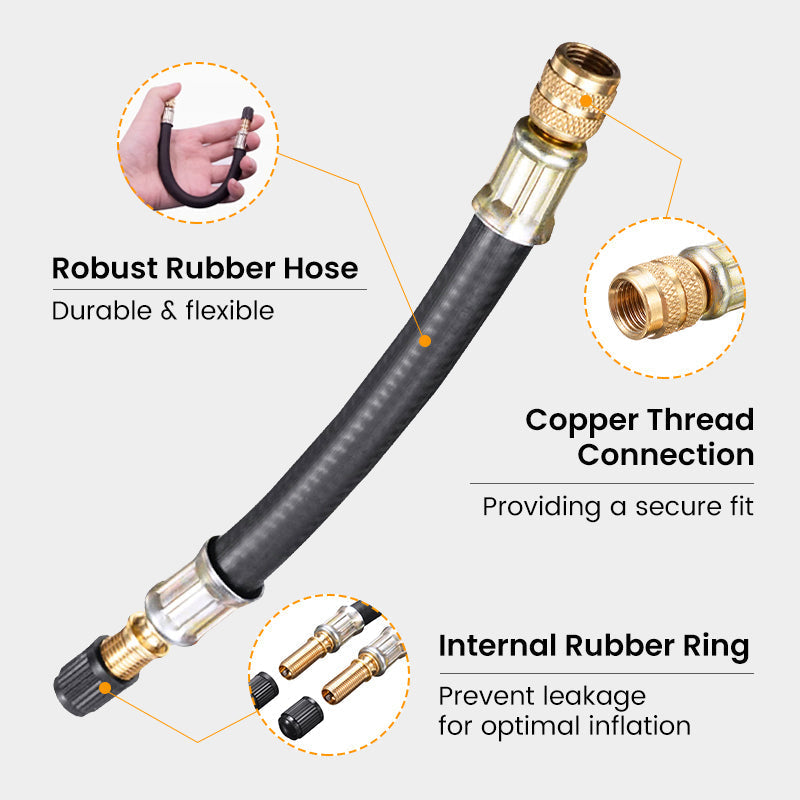 ✨Hot sale 40% Off✨Universal Flexible Tire Valve Extension