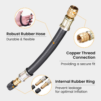 ✨Hot sale 40% Off✨Universal Flexible Tire Valve Extension