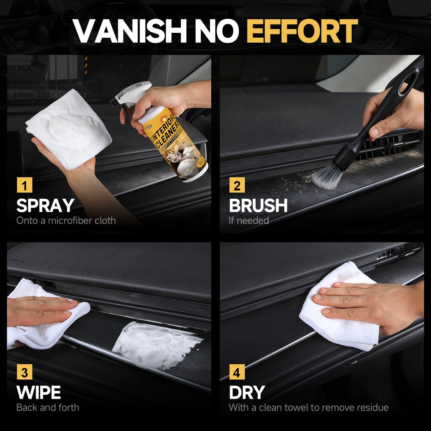 Toretark Foam Car Interior Cleaner