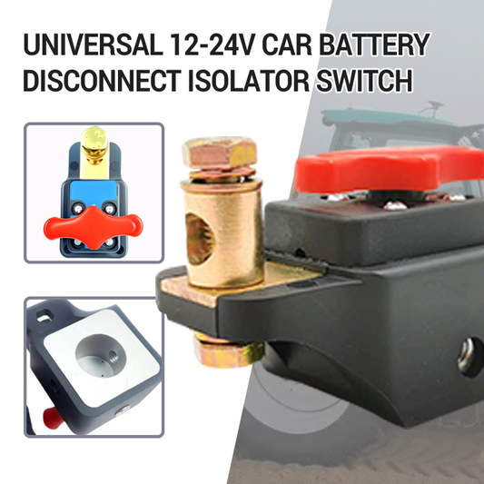 🔥New Hot Selling❤️‍🔥 Universal 12-24V Car Battery Disconnect Isolator Switch