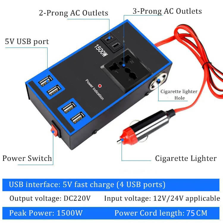 🔥2025 NEW SALES - 55% OFF🔥Car Power Inverter