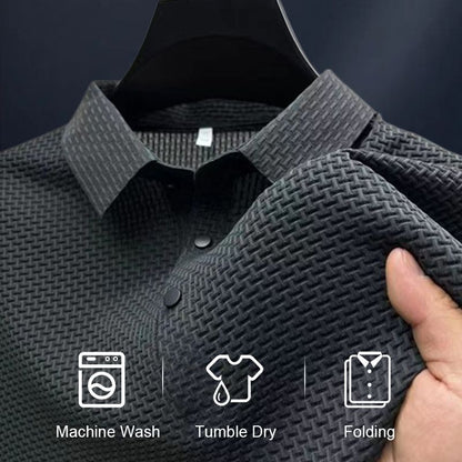 Men's Quick Dry Breathable Silk Shirt