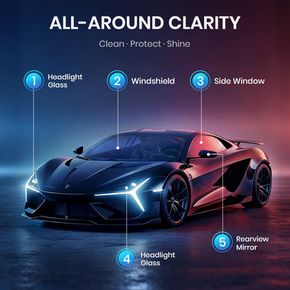 🔥Last Day-Buy 2 Get 1 Free!🎁50K+ SOLD! Almost Gone ✨Car Glass Oil Film Cleaning Agent