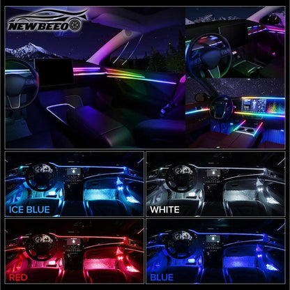 😎Car Interior LED Strip Atmosphere Lights Pro🚗