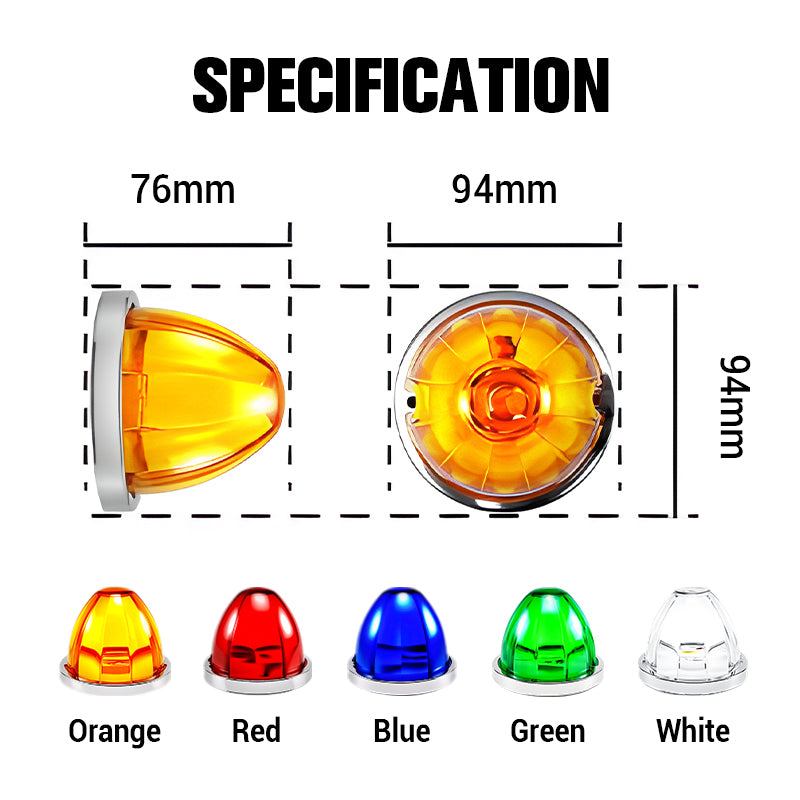 💖2025 Hot Sale💖 LED Side Marker Signal Indicators