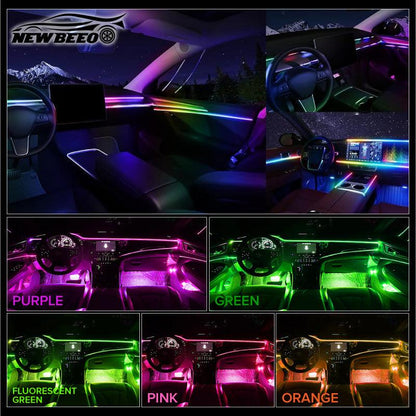 😎Car Interior LED Strip Atmosphere Lights Pro🚗