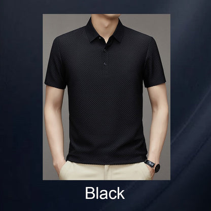 Men's Quick Dry Breathable Silk Shirt
