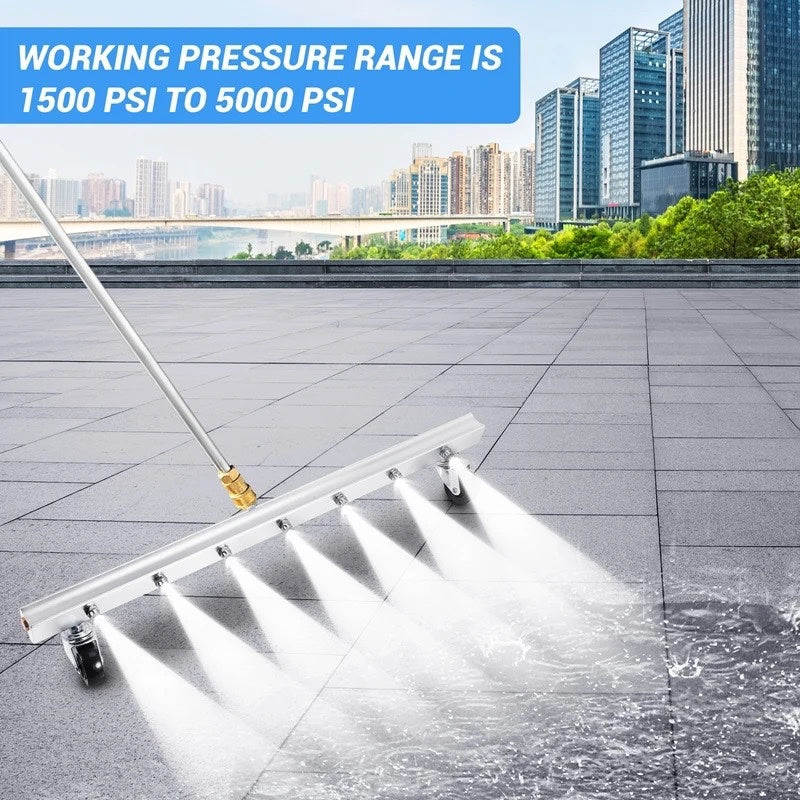 🔥2025 Hot Sale 🔥Undercarriage Pressure Cleaner Water Broom Dual Purpose Road Undercarriage Cleaner Dual Function Car Chassis Cleaning Brush