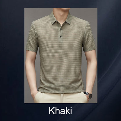 Men's Quick Dry Breathable Silk Shirt