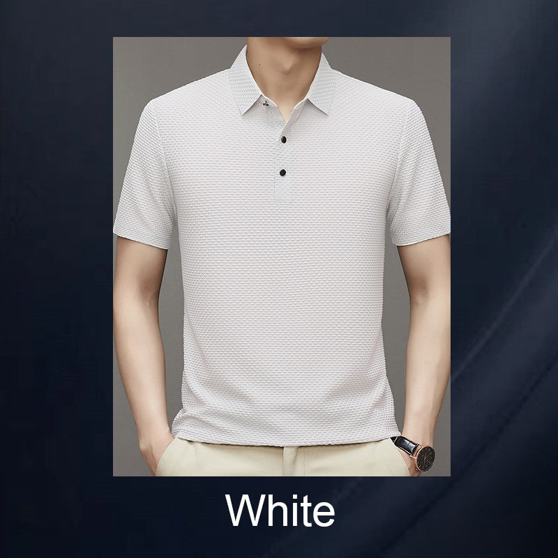 Men's Quick Dry Breathable Silk Shirt