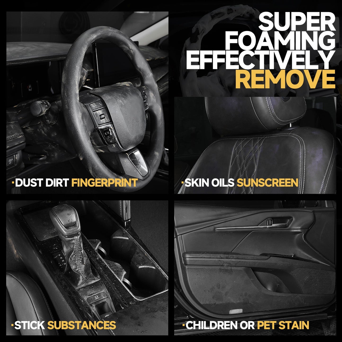 Toretark Foam Car Interior Cleaner