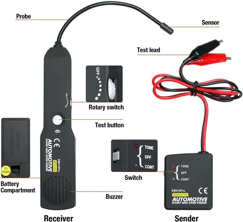 🔥Last Day Sale 49% OFF🔥Automotive Electrical Open & Short Finder Circuit Tester