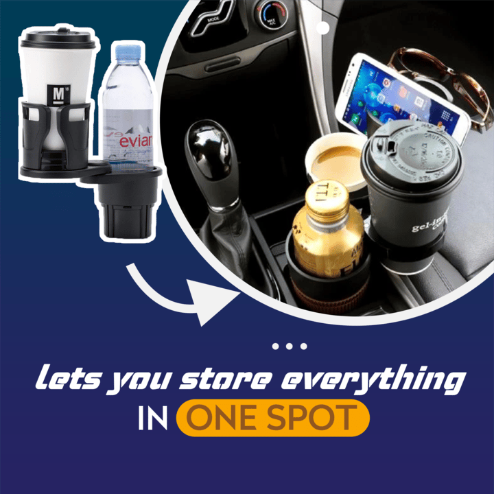 🎁Hot Sale 50% OFF⏳All Purpose Car Cup Holder And Organizer