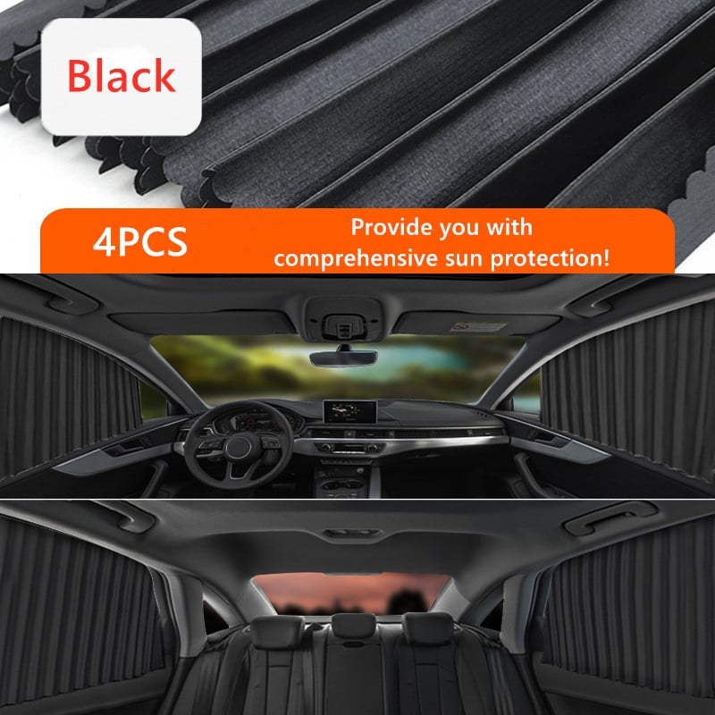 🔥 Universal Fit Magnetic Car Side Window Privacy Sunshade