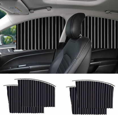 🔥 Universal Fit Magnetic Car Side Window Privacy Sunshade