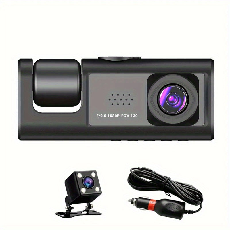 🔥2025 New Arrival🔥 🚗Safe Driving 3 Channel Camera Cycle Video Recorder