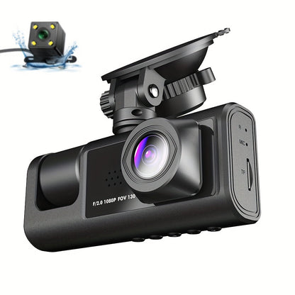 🔥2025 New Arrival🔥 🚗Safe Driving 3 Channel Camera Cycle Video Recorder