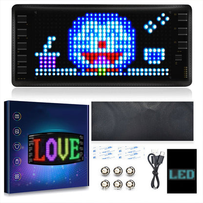 🔥New Hot Selling❤️‍🔥 [Exclusive Production] 📱Christmas Devil's Eye Lamp Car Led Soft Screen