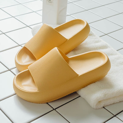 Comfortable thickened non-slip plus size shower slippers