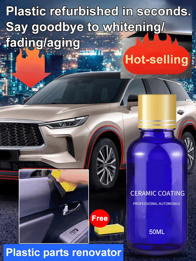 💖HOT SALE 49% OFF💖【Instant Renewal】Car Interior Leather and Plastic Refurbishing Agent