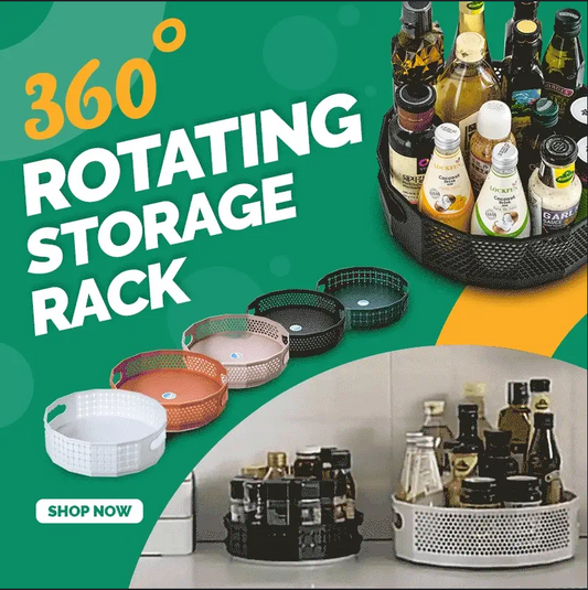 🔥Summer Sale🔥Multi-functional 360° rotating storage rack