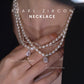 Natural Pearl Zircon Necklace