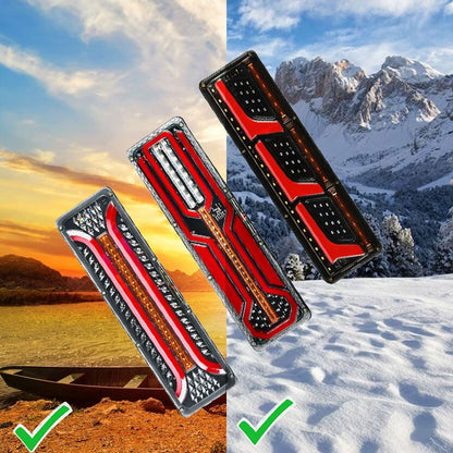 2 Pcs Bright LED Guide Tail Lights for Trucks🥰💡