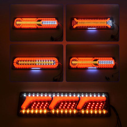 2 Pcs Bright LED Guide Tail Lights for Trucks🥰💡