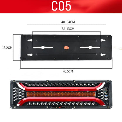 2 Pcs Bright LED Guide Tail Lights for Trucks🥰💡