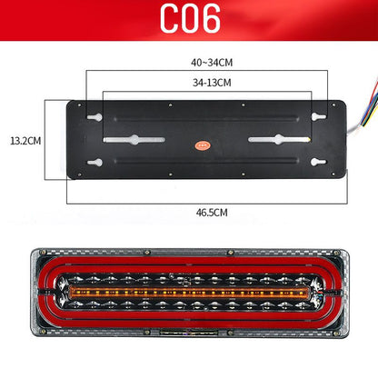 2 Pcs Bright LED Guide Tail Lights for Trucks🥰💡