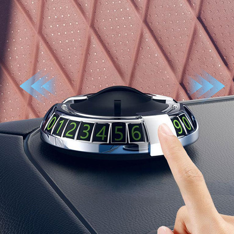 💥2025's hottest product! 360° rotating car phone holder + parking sign! ✨