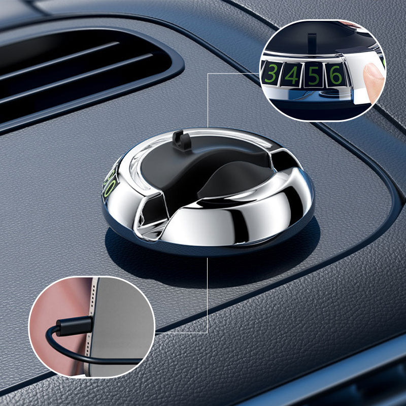 💥2025's hottest product! 360° rotating car phone holder + parking sign! ✨