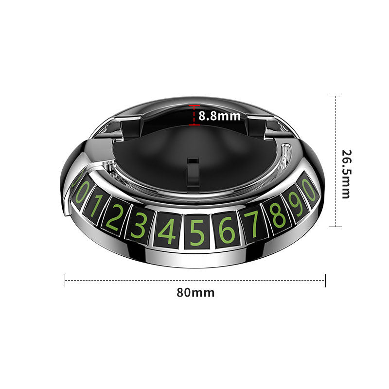 💥2025's hottest product! 360° rotating car phone holder + parking sign! ✨