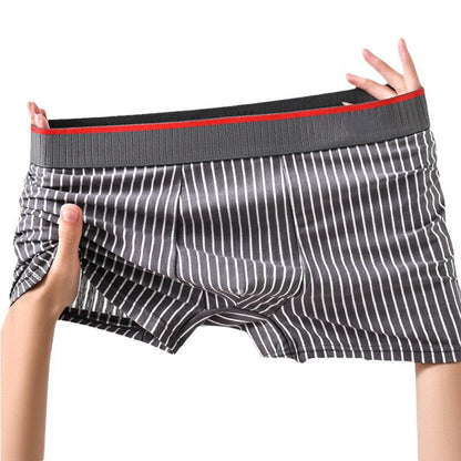 Men's cotton loose, breathable and comfortable flat underwear