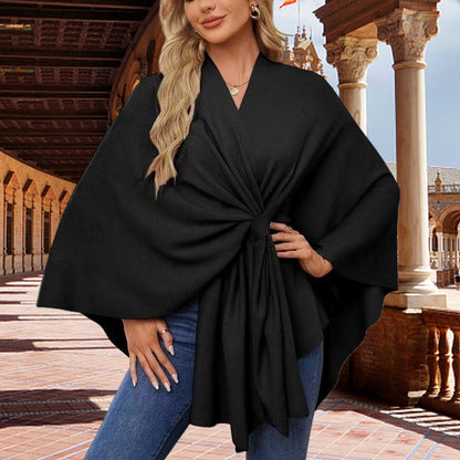 Women’s Cross Front Shawl Wrap