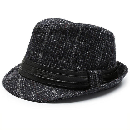 Thickened Jazz Hat for Middle-Aged Men