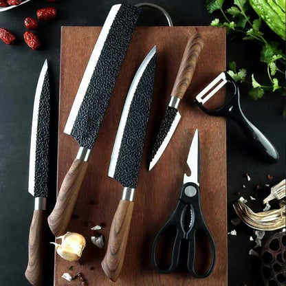 🔥🖤 Enjoy a quality life: 50% discount 🔥 British professional chef knife set -6 pieces