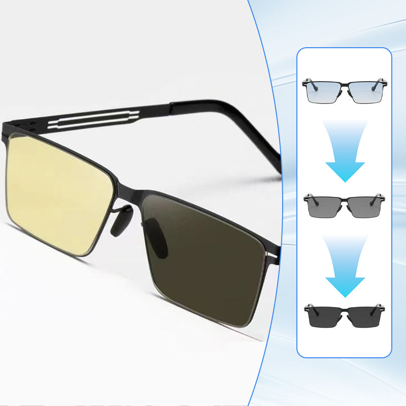 🔥Hot Sale🔥Photochromic Day & Night Sunglasses