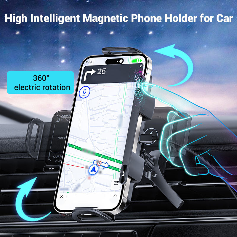 🔥2025 New Arrival🔥 High Intelligent Magnetic Phone Holder for Car