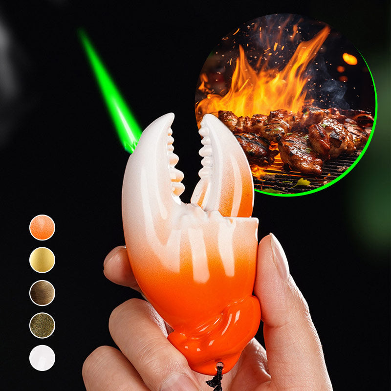 🔥New Hot Selling❤️‍🔥 High Jet Green Flame Crab Pincer Lighter