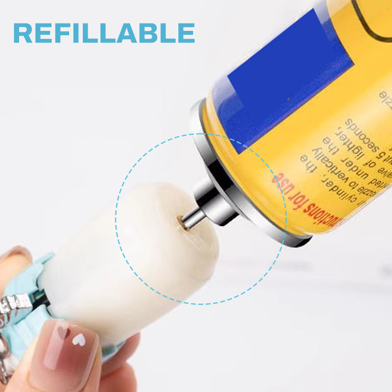 🔥New Hot Selling❤️‍🔥 Adorable Refillable Lighter with Keychain