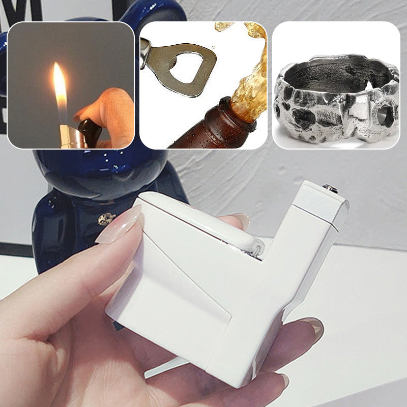 🔥New Hot Selling❤️‍🔥 3-in-1 Multifunctional Cute Cartoon Toilet Lighter