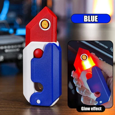 🔥New Hot Selling❤️‍🔥 Radish luminous windproof lighter