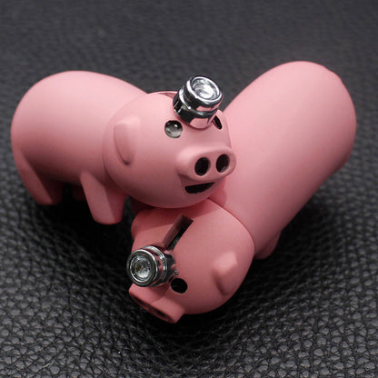 🔥New Hot Selling❤️‍🔥 Creative Piggy Refillable Gas Lighter
